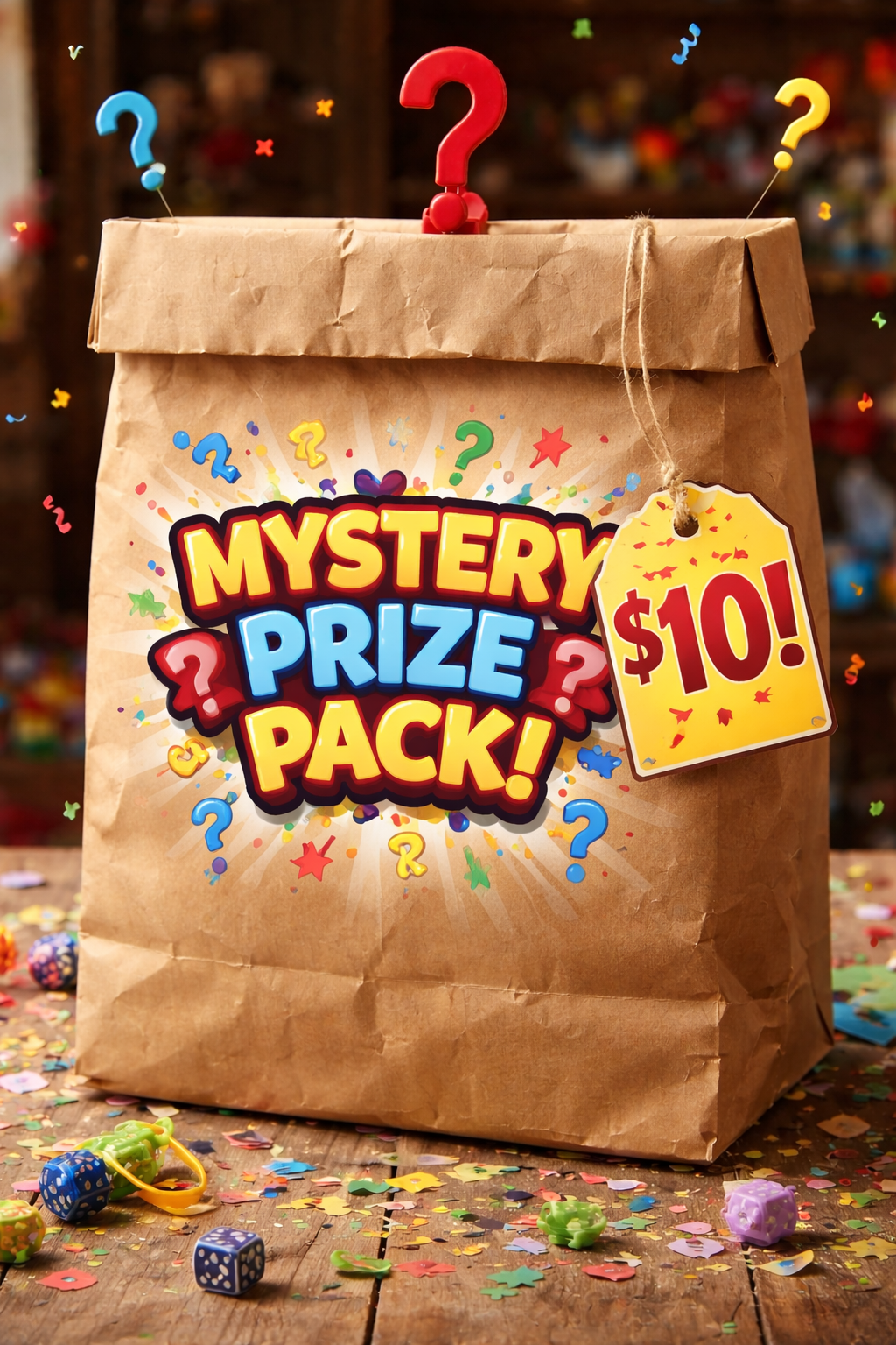 $10 Mystery Prize Draw virtual ticket