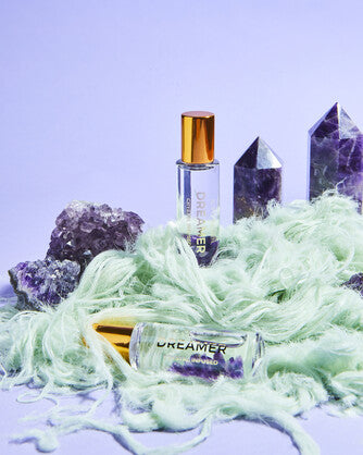Crystal infused perfume roller - Dreamer 15ml