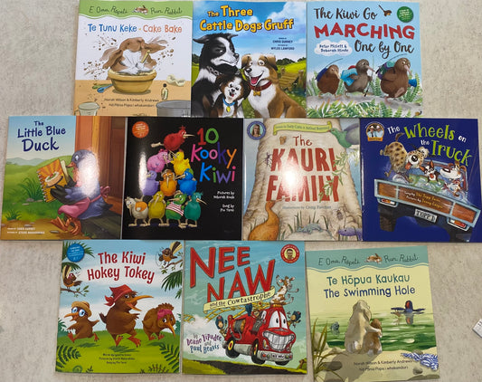 10 books for $20 - while stocks last