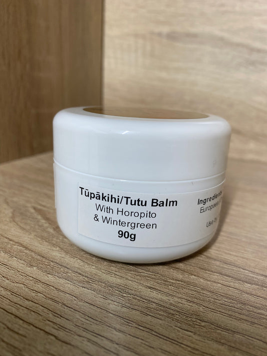 Tūpākihi/Tutu Balm (with Horopito & Wintergreen) 90gram tub