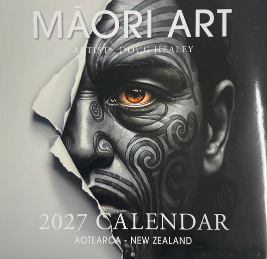 2027 Calendar | Māori Art by Doug Healey