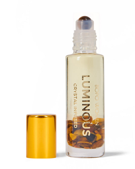 Crystal infused perfume roller - Luminous 15ml