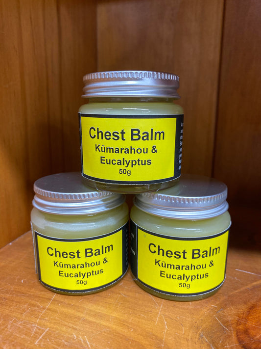 Chest Balm - Kūmarahou & Eucalyptus